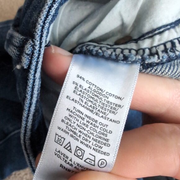 Ann Taylor High Waist Skinny Stretch Slimming Classic Wash Relaxed Jeans 16 - Picture 4 of 9